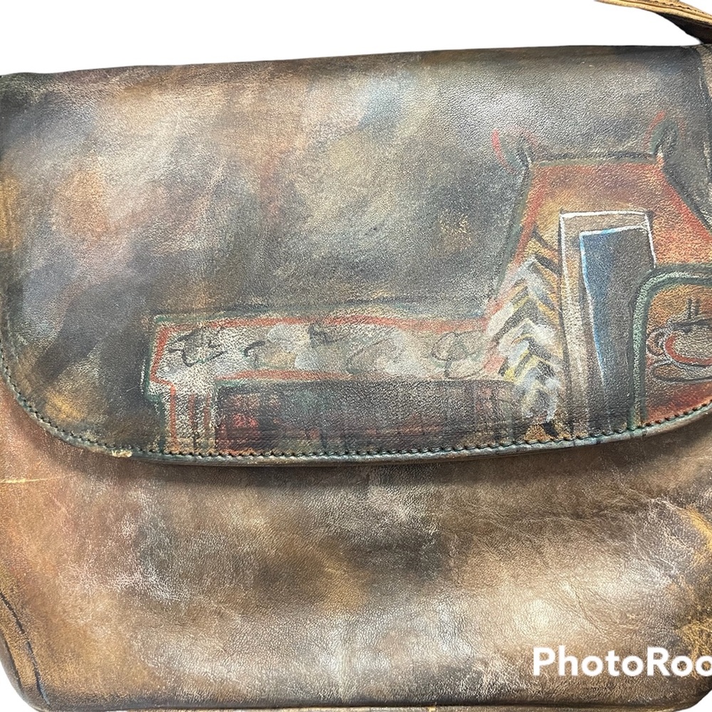Jane Yoo Wearable Art Crossbody Bag / Artist Crossbody